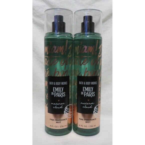 MACARON CLOUD Bath & Body Works Emily in Paris Fragrance Mist 8 fl oz x 2 - Picture 1 of 1